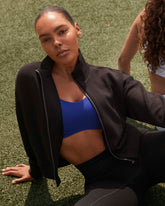 SPANX AirEssentials® Track Jacket | Very Black